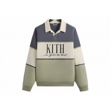 Kith Panelled Nelson Collared Pullover Asteroid