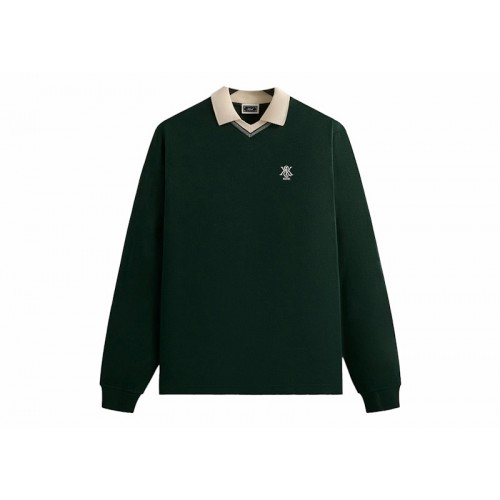 Оригинальный шмот Kith Pique Long Sleeve Tap In Polo Stadium