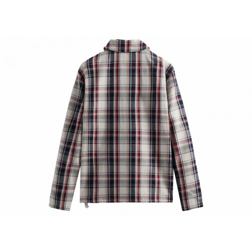 Kith Plaid Initial K Jacket Oat
