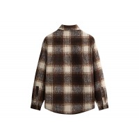 Kith Plaid Sheridan Shirt Jacket Robusta