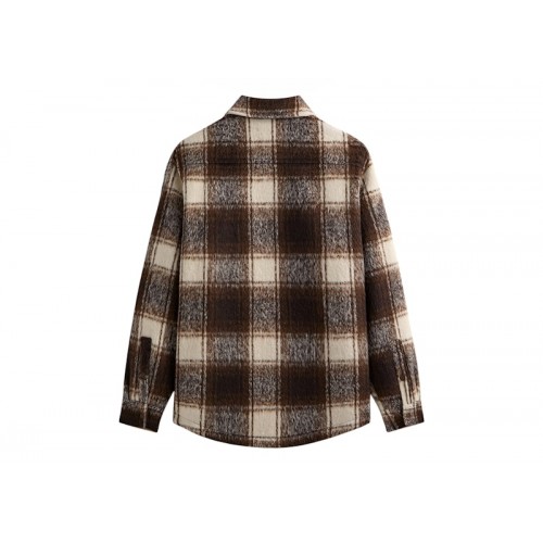 Оригинальный шмот Kith Plaid Sheridan Shirt Jacket Robusta