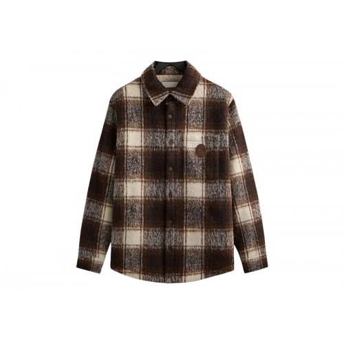 Оригинальный шмот Kith Plaid Sheridan Shirt Jacket Robusta