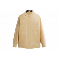 Kith Raw Hem Denim Apollo Shirt Blonde