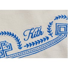 Kith Raw Hem Denim Apollo Shirt Sandrift