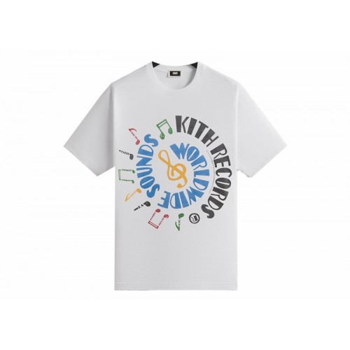 Оригинальный шмот Kith Records Vintage Tee White