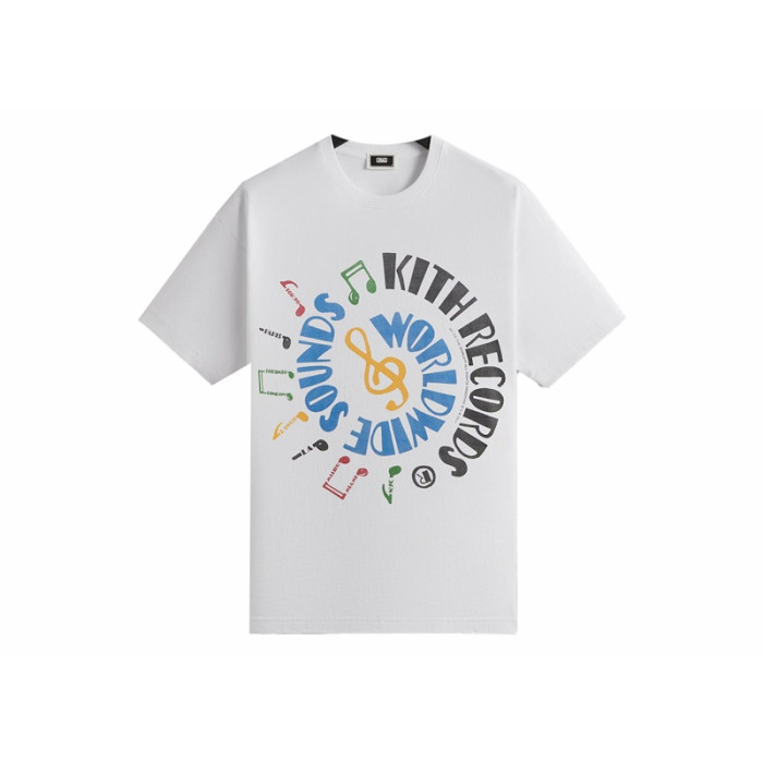 Оригинальный шмот Kith Records Vintage Tee White