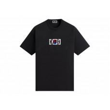 Kith Seoul Box Logo Tee Black