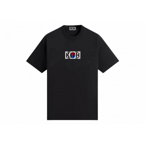 Оригинальный шмот Kith Seoul Box Logo Tee Black