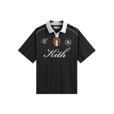 Kith Shadow Stripe Marcel Soccer Top Black