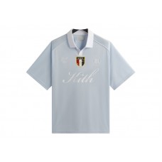 Kith Shadow Stripe Marcel Soccer Top Light Indigo