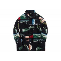 Kith x STAR WARS Planets Coaches Jacket Black