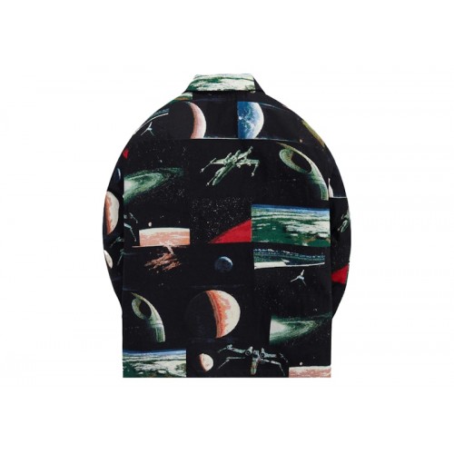 Kith x STAR WARS Planets Coaches Jacket Black
