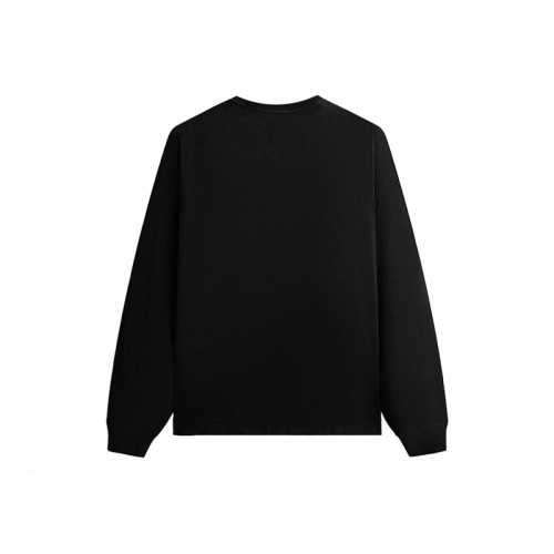 Оригинальный шмот Kith Sueded Jersey Leonard Pocket Tee Black