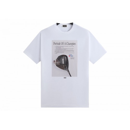 Оригинальный шмот Kith TaylorMade Champion Vintage Tee White