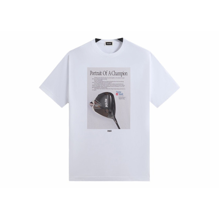 Kith For TaylorMade Champion Vintage Tee White