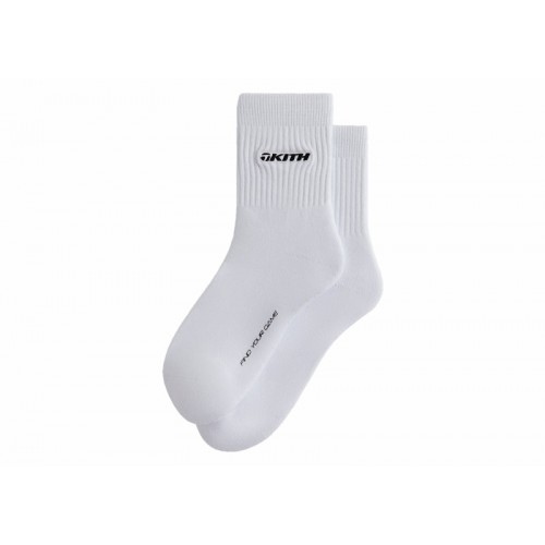 Оригинальный шмот Kith TaylorMade Crew Socks White