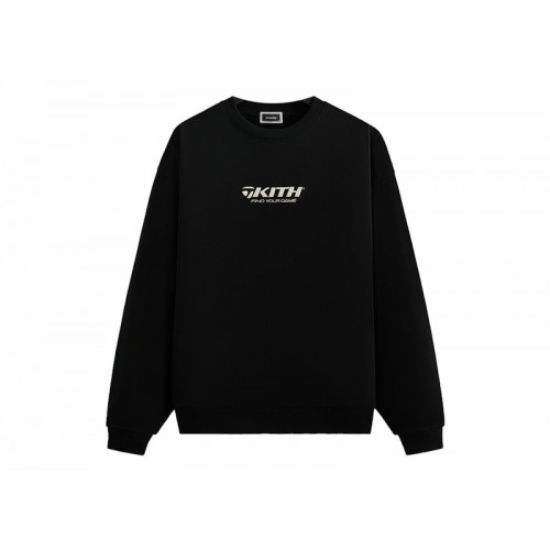 Оригинальный шмот Kith TaylorMade Find Your Game Nelson Crewneck Black