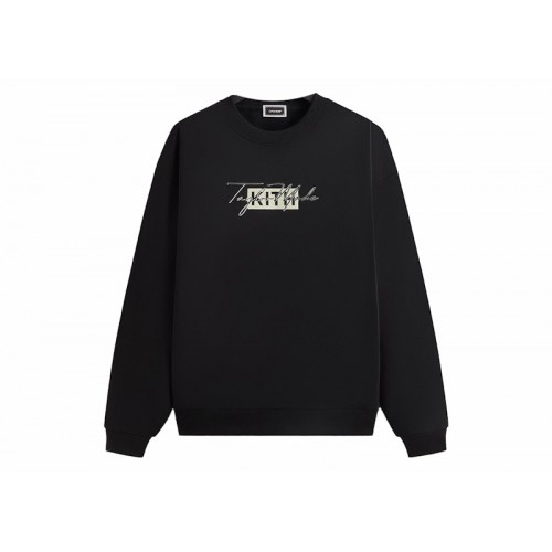 Оригинальный шмот Kith TaylorMade Script Nelson Crewneck Black