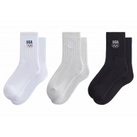 Kith Team USA 3-Pack Mid Crew Sock Multi