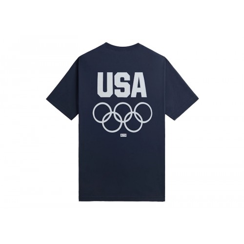 Оригинальный шмот Kith Team USA Olympics 2024 T-shirt Nocturnal