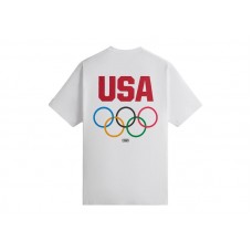 Kith Team USA Olympics 2024 T-shirt White