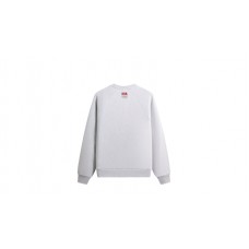 Kith Team USA Raglan Nelson Crewneck Light Heather Grey