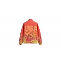 Kith Team USA Winter Mountain Quarter Zip Top Citrine