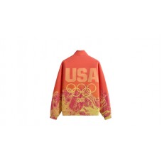 Kith Team USA Winter Mountain Quarter Zip Top Citrine
