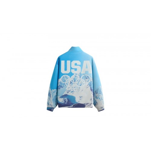 Kith Team USA Winter Mountain Quarter Zip Top Summit