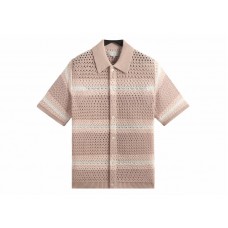 Kith Thompson Crochet Buttondown Frosty Rose