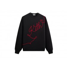 Kith Thread of Fate Nelson Crewneck Black