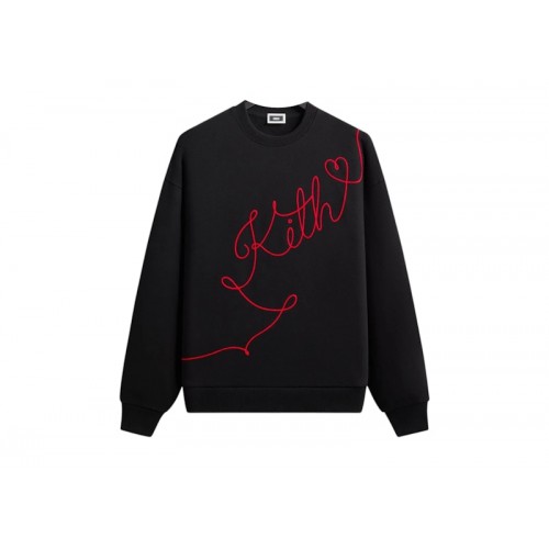 Kith Thread of Fate Nelson Crewneck Black
