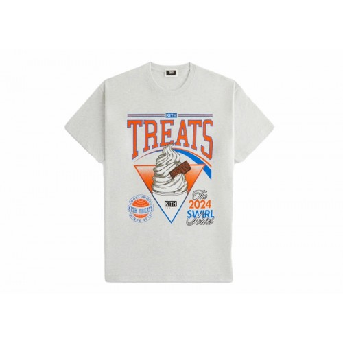 Оригинальный шмот Kith Treats Champions Vintage Tee Light Heather Grey