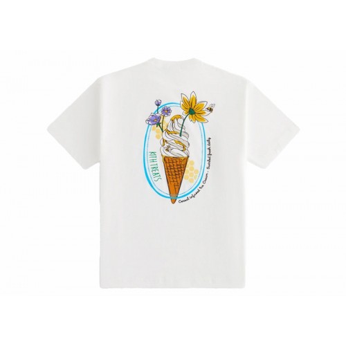 Оригинальный шмот Kith Treats Honey II Classic Logo Tee White