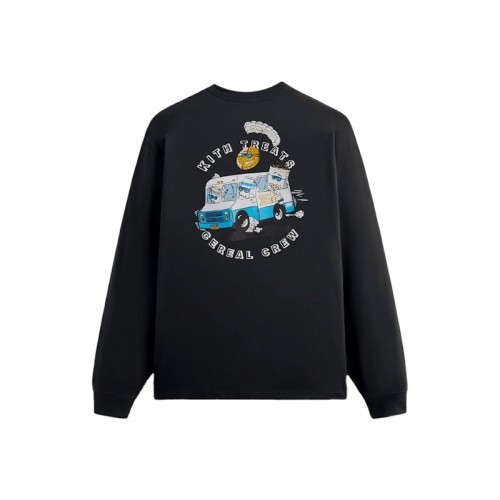 Оригинальный шмот Kith Treats Parade II Long Sleeve Pocket Tee Black