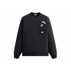 Kith Treats Parade II Long Sleeve Pocket Tee Black