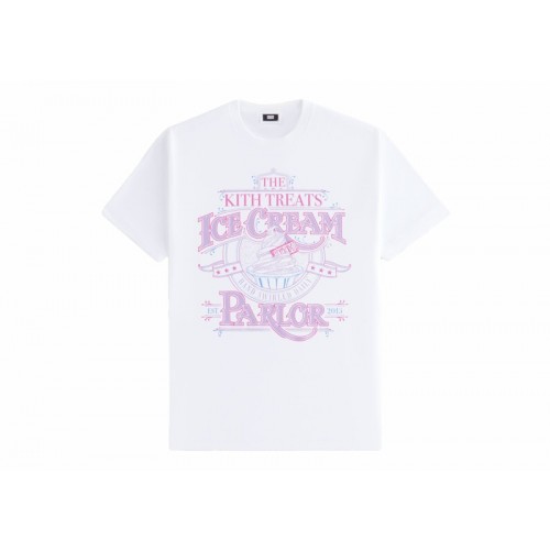 Оригинальный шмот Kith Treats Parlor Tee Ultra Pink