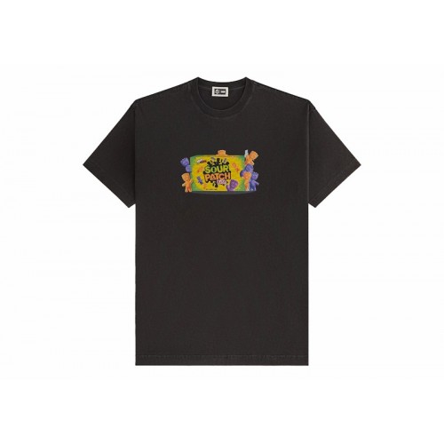 Оригинальный шмот Kith Treats Sour Patch Kids Candy Box Vintage Tee Black