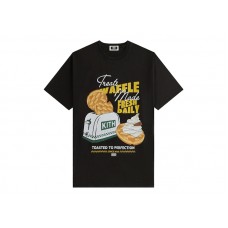 Kith Treats Waffle Toaster Vintage Tee Black