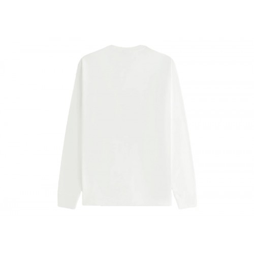 Оригинальный шмот Kith Treats Waffle Vintage Long Sleeve Tee White