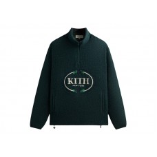 Kith Tweed Eric Quarter Zip Pullover