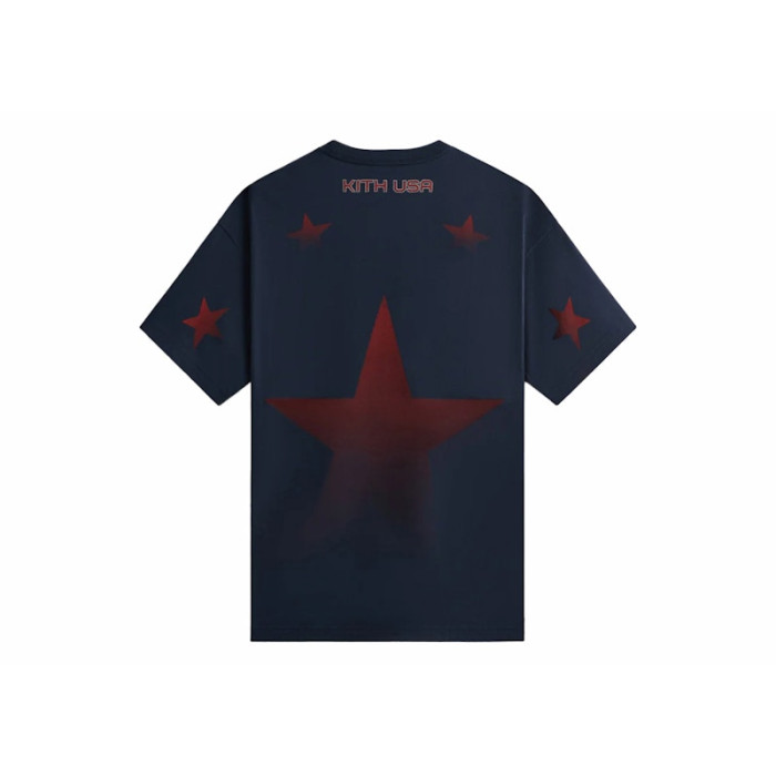 Kith For USA Basketball All Star Vintage Tee Nocturnal Kith For USA Basketball All Star Vintage Tee Nocturnal