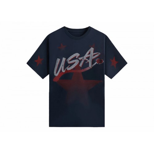 Оригинальный шмот Kith USA Basketball All Star Vintage Tee Nocturnal