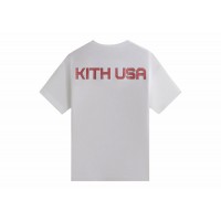 Kith USA Basketball Champions Vintage Tee White