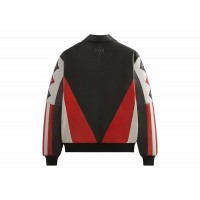 Kith USA Basketball Leather Jacket Black