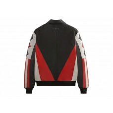 Kith USA Basketball Leather Jacket Black