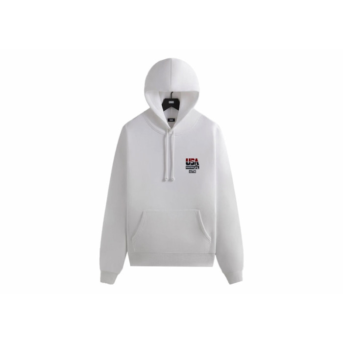 Оригинальный шмот Kith USA Basketball Legend Vintage Nelson Hoodie White