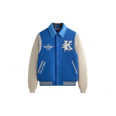 Kith Wool X Microsuede Varsity Jacket Cyclone