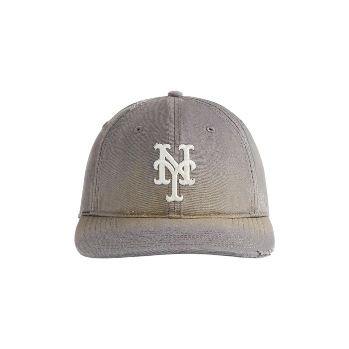 Кепка Kith x 47 Brand x MLB New York Mets Washed Franchise LS Cap Concrete Кепка Kith x 47 Brand x MLB New York Mets Washed Franchise LS Cap Concrete