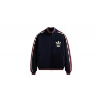 Kith x adidas Football Knit Full-Zip Jacket Legend Ink